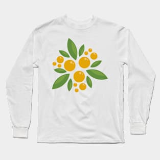 Yellow Berries Long Sleeve T-Shirt